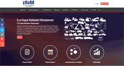 Desktop Screenshot of isim.org.tr